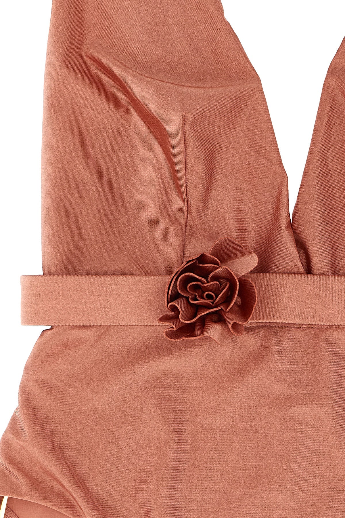 ZIMMERMANN 'Lucky Plunge Flower' one-piece swimsuit For Women 80% polyamide, 20% elastane