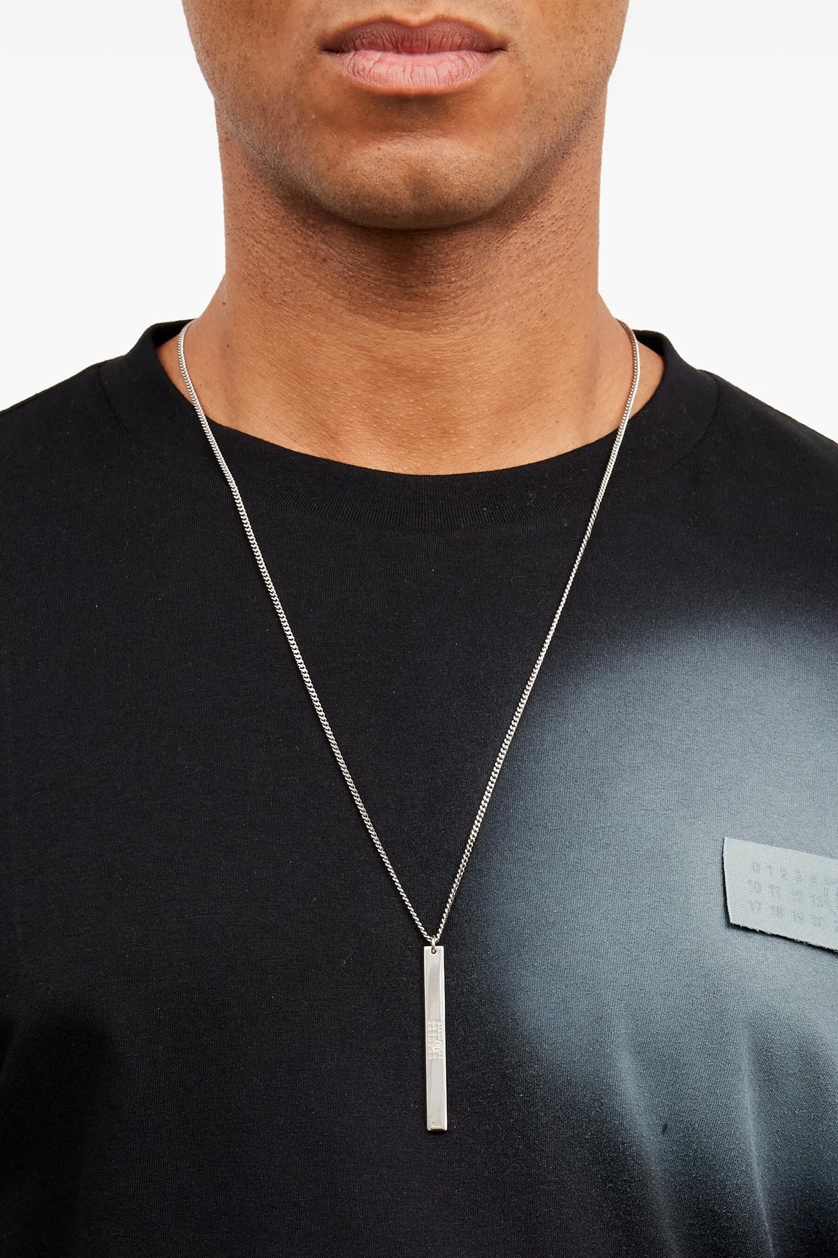 MM6 'Numeric Bar' necklace