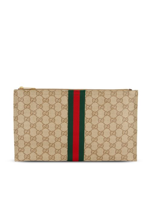 Pouch realizzata in tessuto
