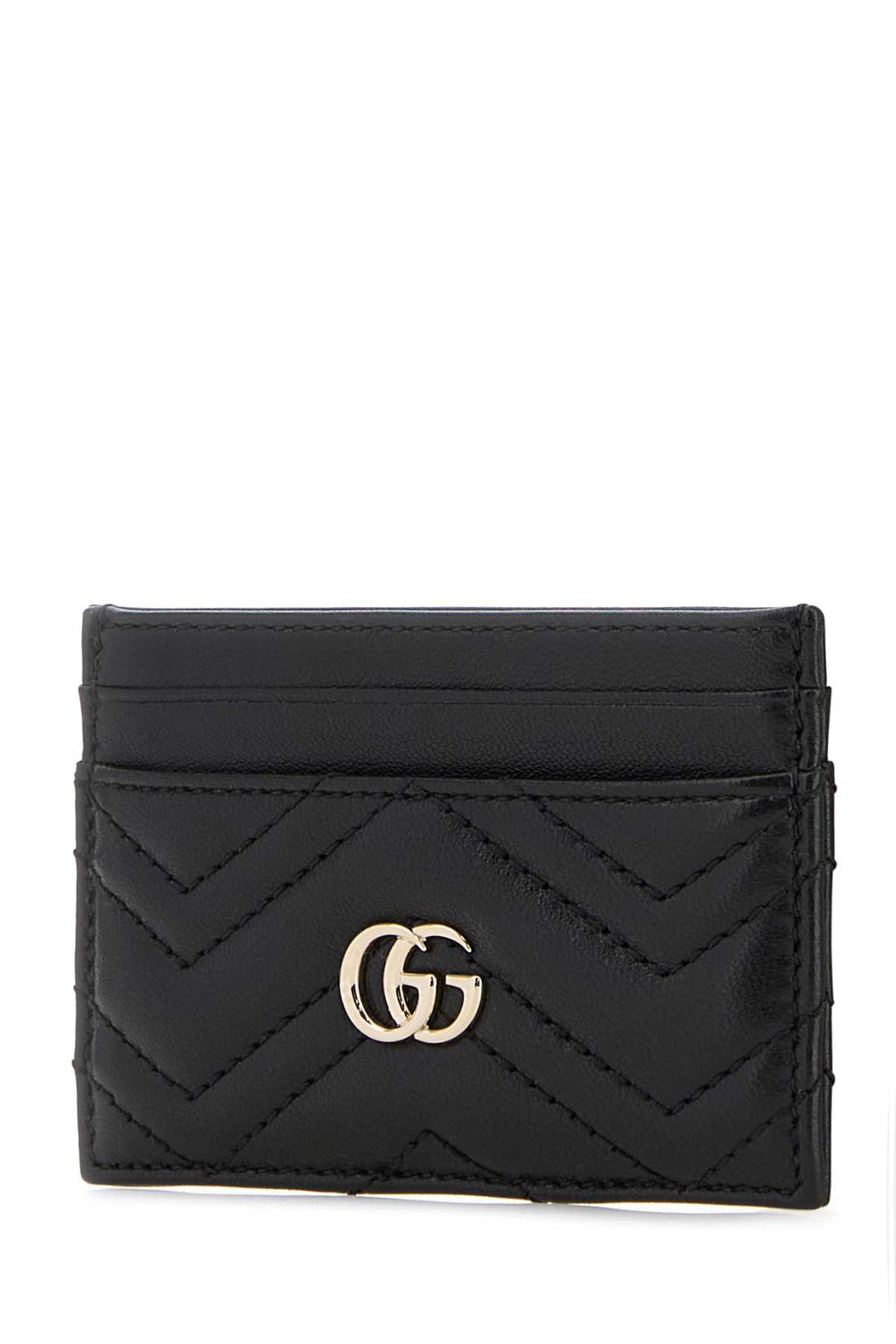 GUCCI CREDIT CARDS HOLDER(463)GG MARMONT 2.0 For Women Exterior: 100% Leather