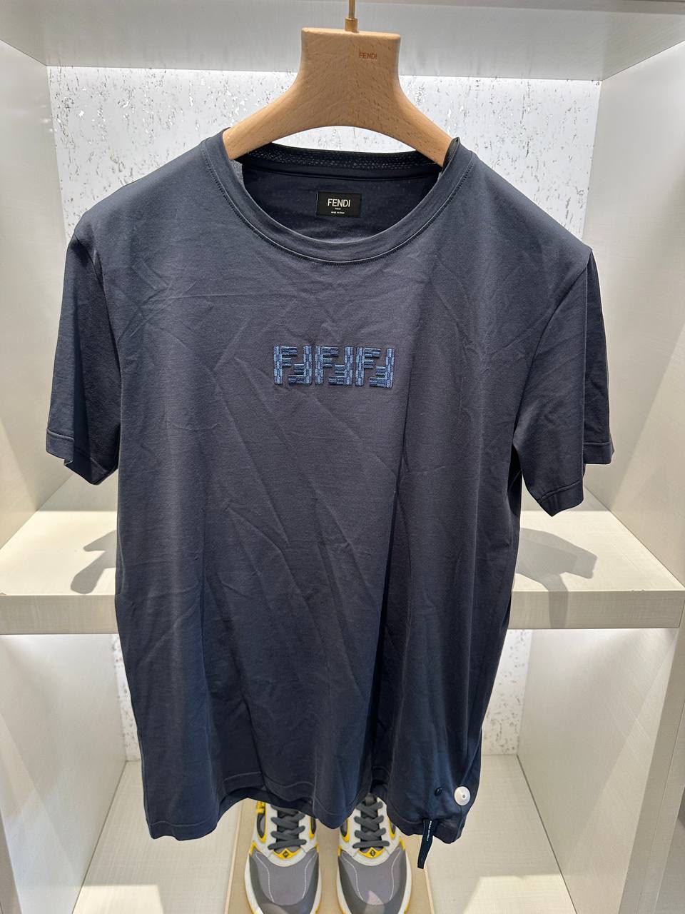 FF Logo Embroidered T-Shirt