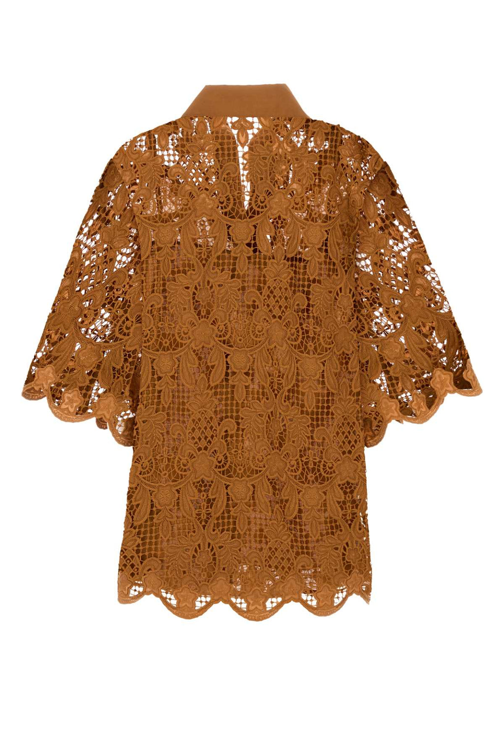 ZIMMERMANN COCO LACE TUNIC TOP For Women Exterior: 100% Polyester Lining: 100% Cotton