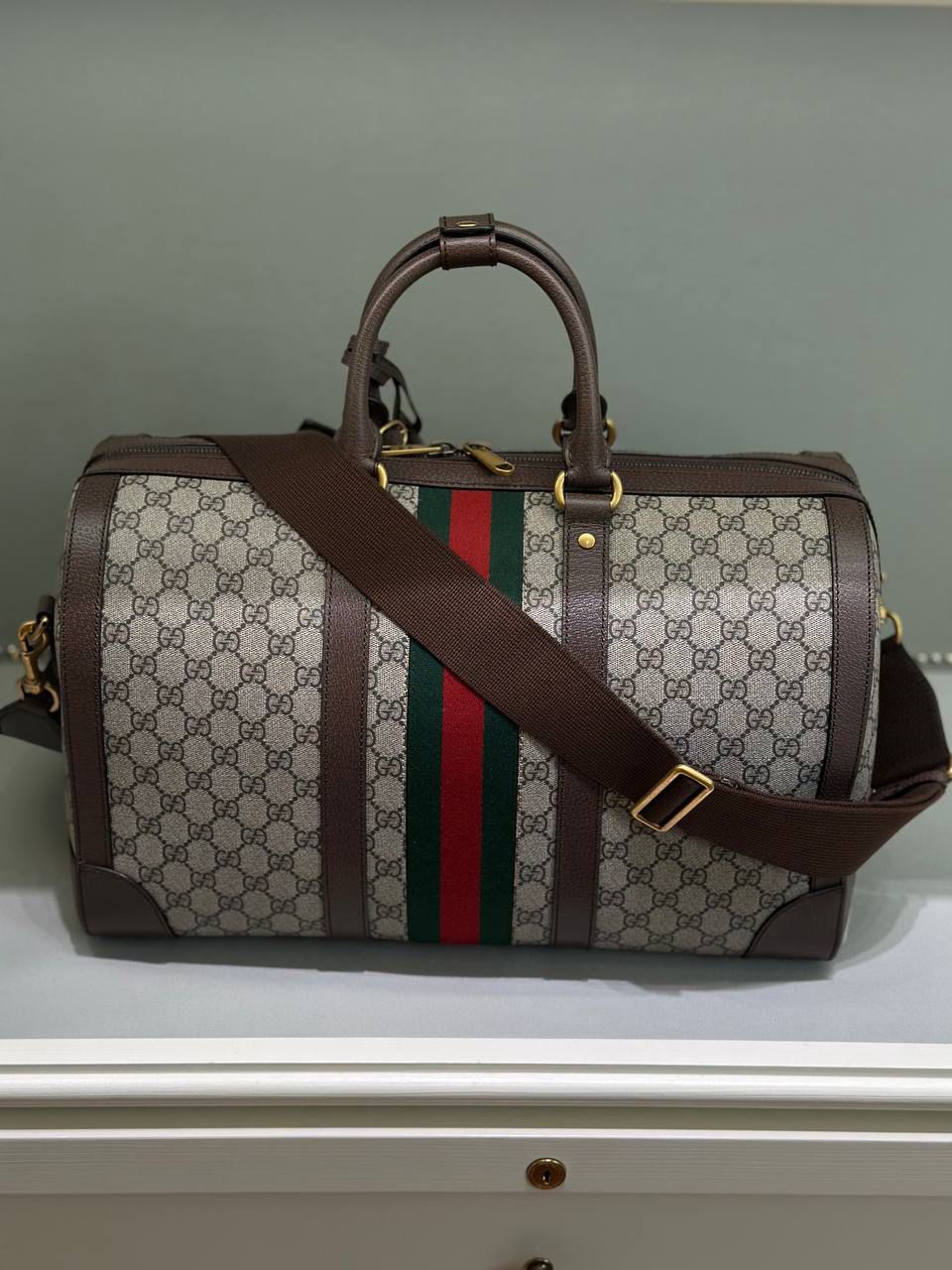 Ophidia GG medium duffle bag
