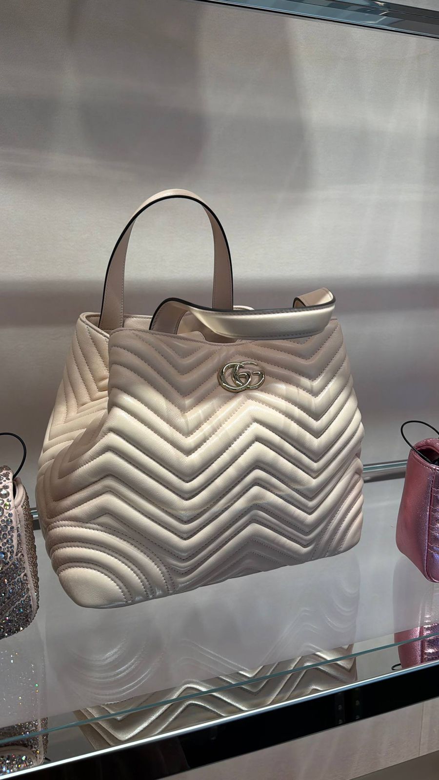 GG Marmont Small Top Handle Bag