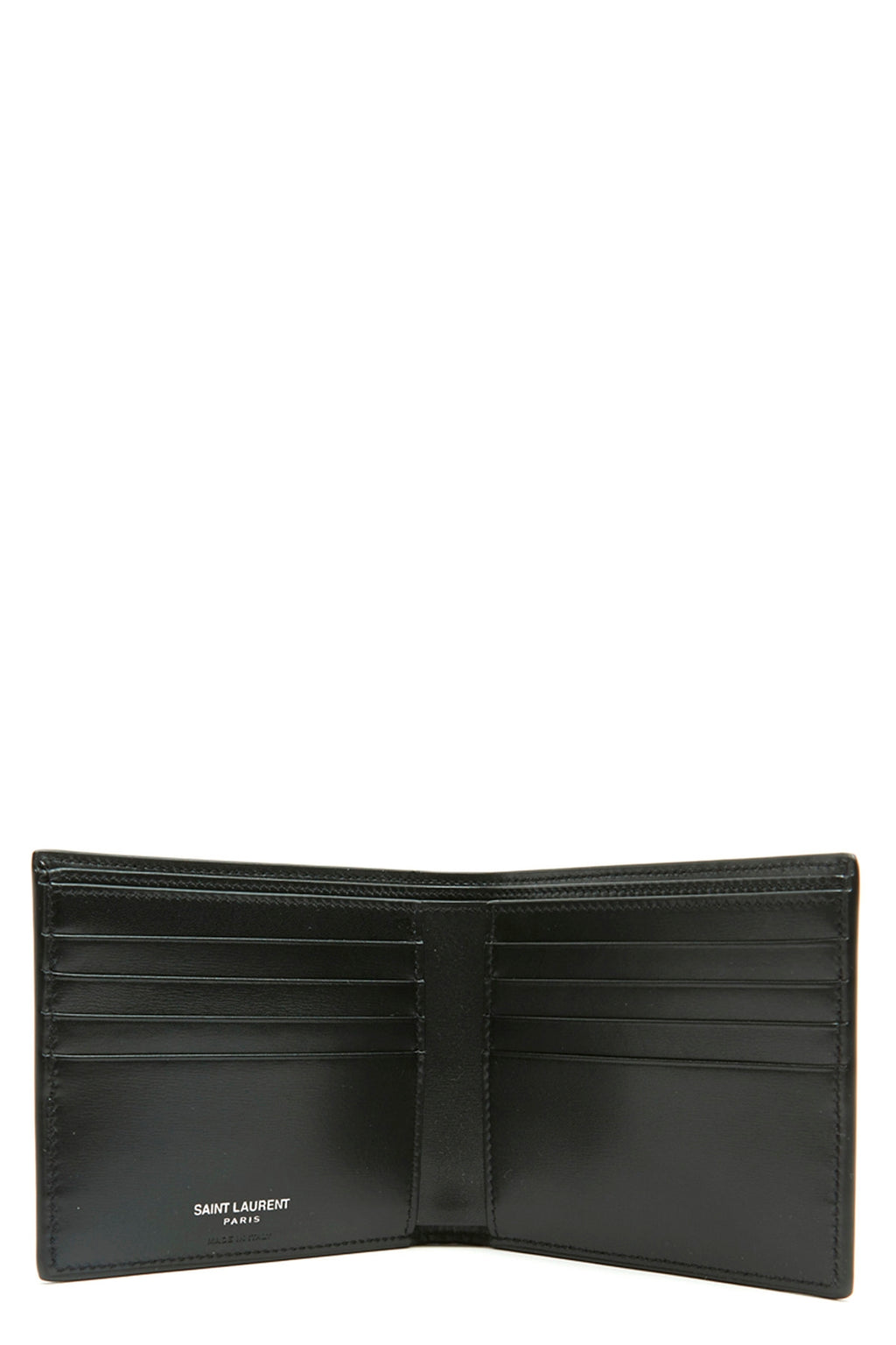 SAINT LAURENT Logo wallet For Men 100% leather
