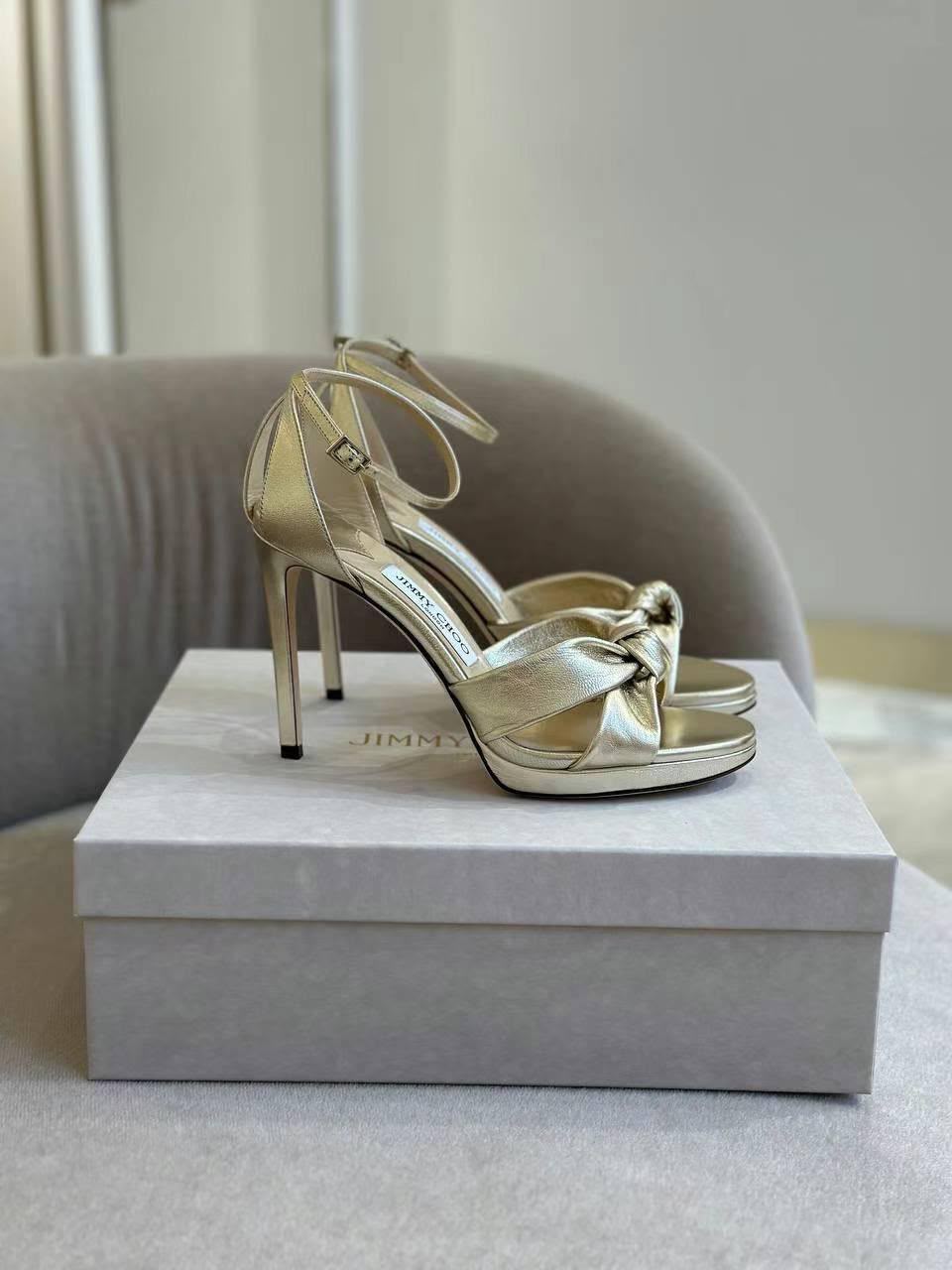 Marga 100 Metallic Leather Sandals