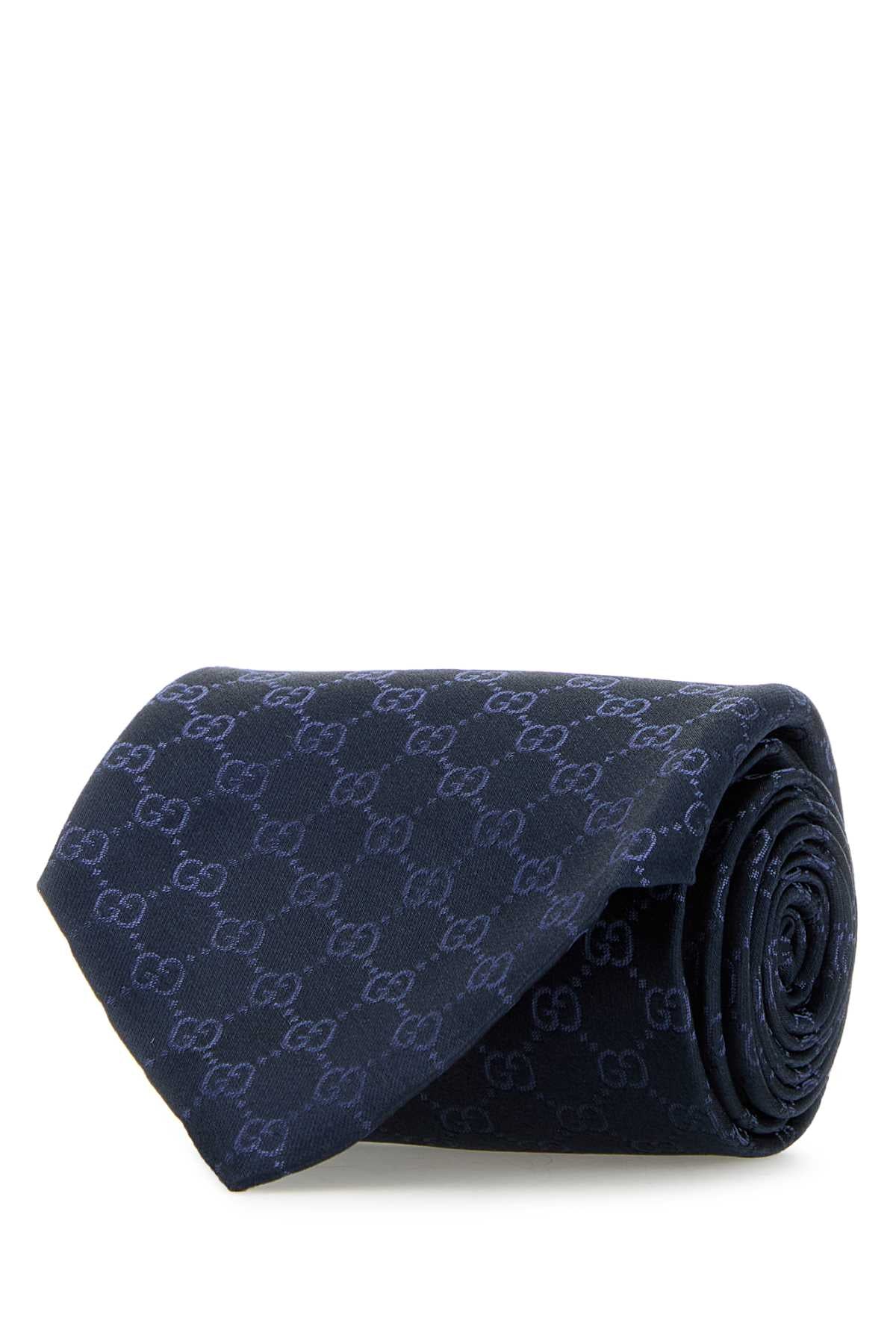 GUCCI TIE FEDRA 8.0 WOVEN 100%SETA For Men Silk fabricT SILK 100%