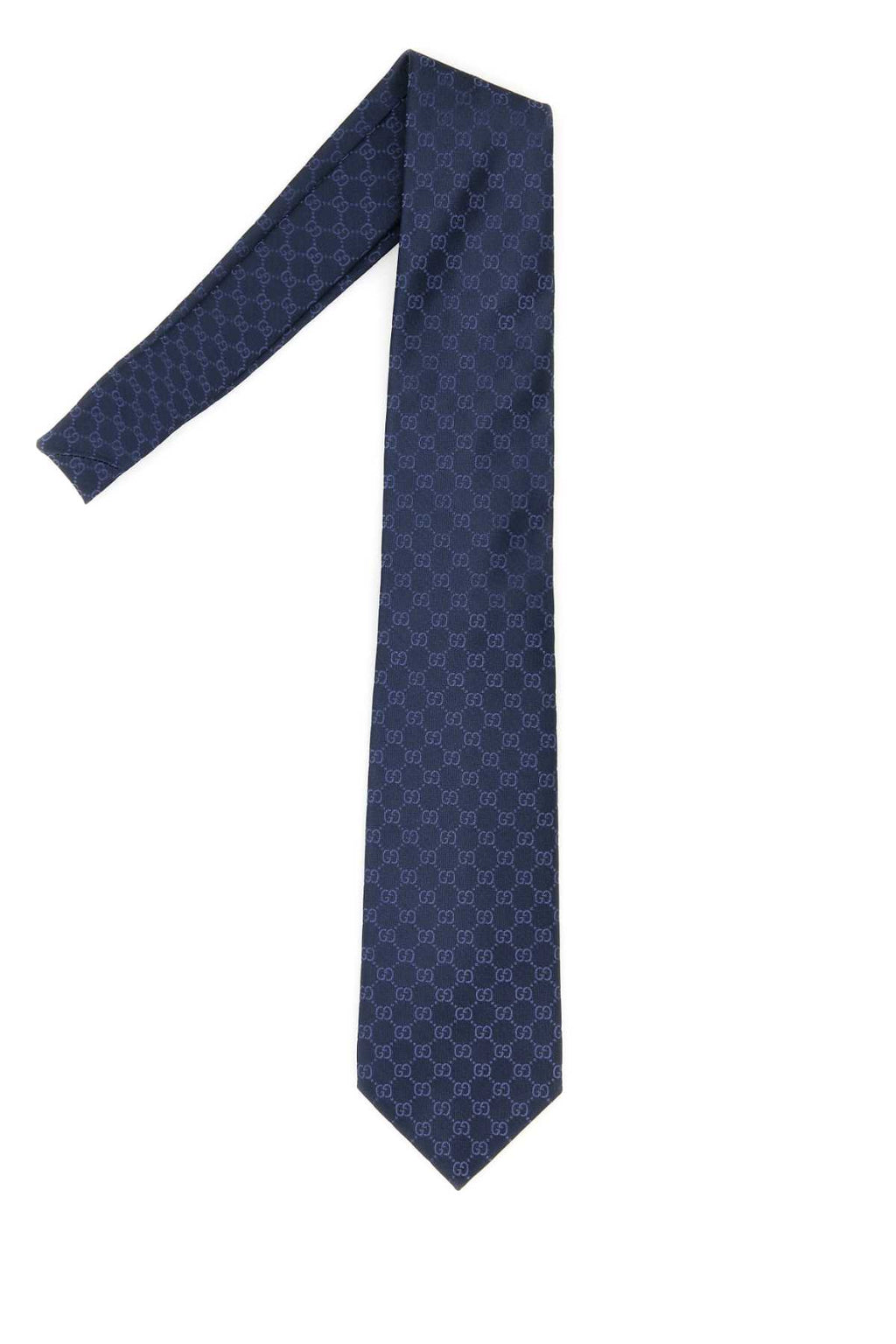 GUCCI TIE FEDRA 8.0 WOVEN 100%SETA For Men Silk fabricT SILK 100%