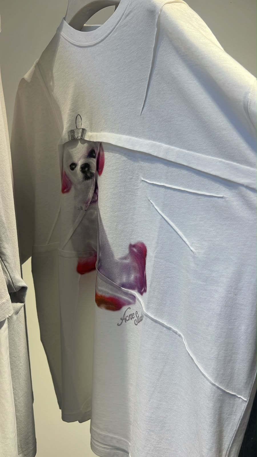 Dog-print T-shirt