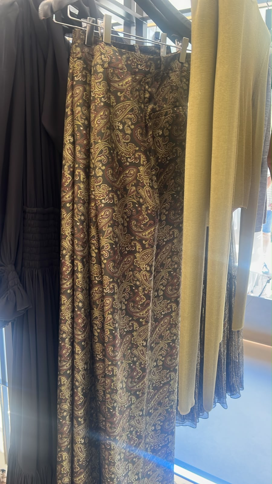Paisley Print Trousers