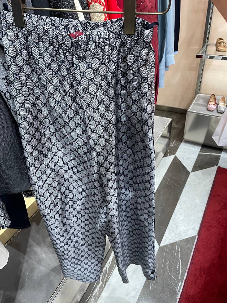 GG Supreme print trousers