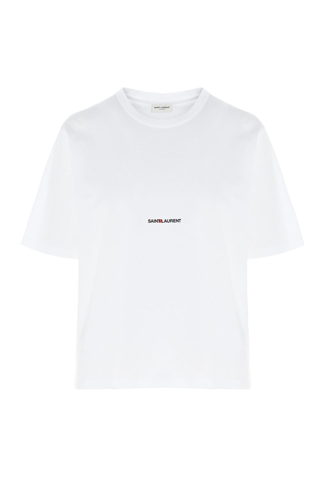 SAINT LAURENT 'Saint Laurent Rive gauche' T-shirt For Women 100% cotton
