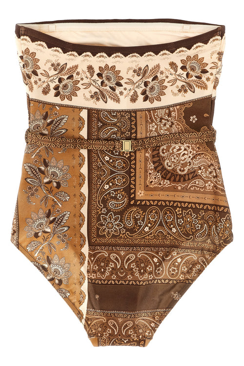 ZIMMERMANN 'Lucky Bandeau' one-piece swimsuit For Women 80% polyamide, 20% elastane