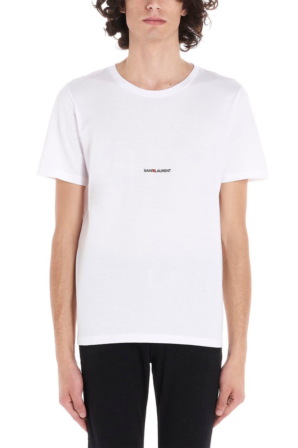 SAINT LAURENT 'Saint Laurent Rive Gauche' T-shirt For Men 100% cotton