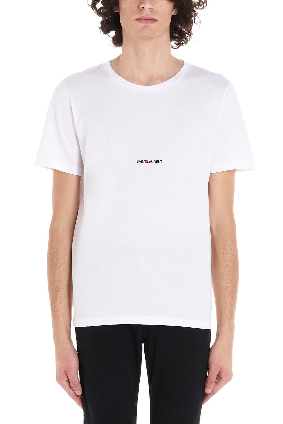 SAINT LAURENT 'Saint Laurent Rive Gauche' T-shirt For Men 100% cotton
