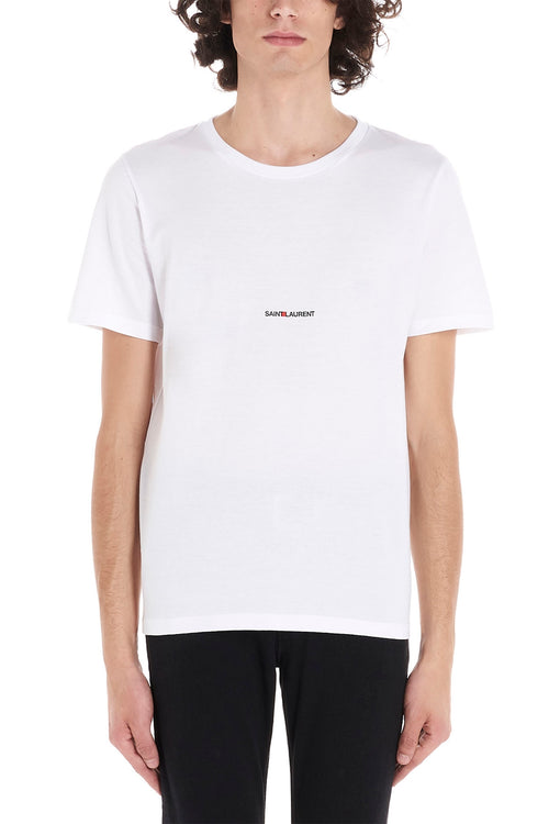 SAINT LAURENT 'Saint Laurent Rive Gauche' T-shirt For Men 100% cotton