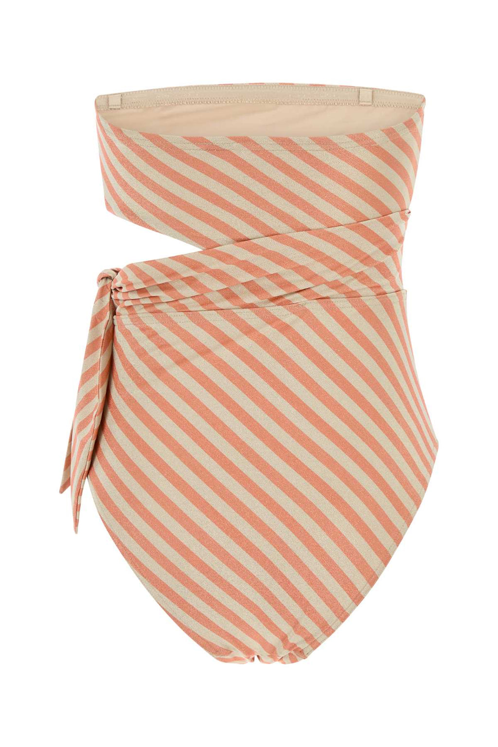 ZIMMERMANN CASCADIAN SCARF TIE 1PC For Women Exterior: 64% Polyester 16% Metal fiber 12% Nylon 8% Elastane Lining: 92% Nylon 8% Elastane