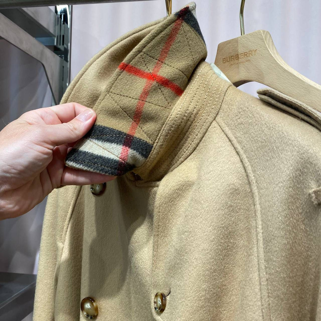 Wool Cashmere Trench Coat