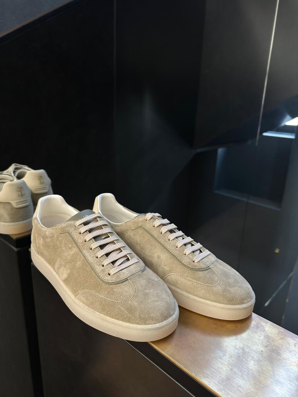 Suede Low-Top Sneakers