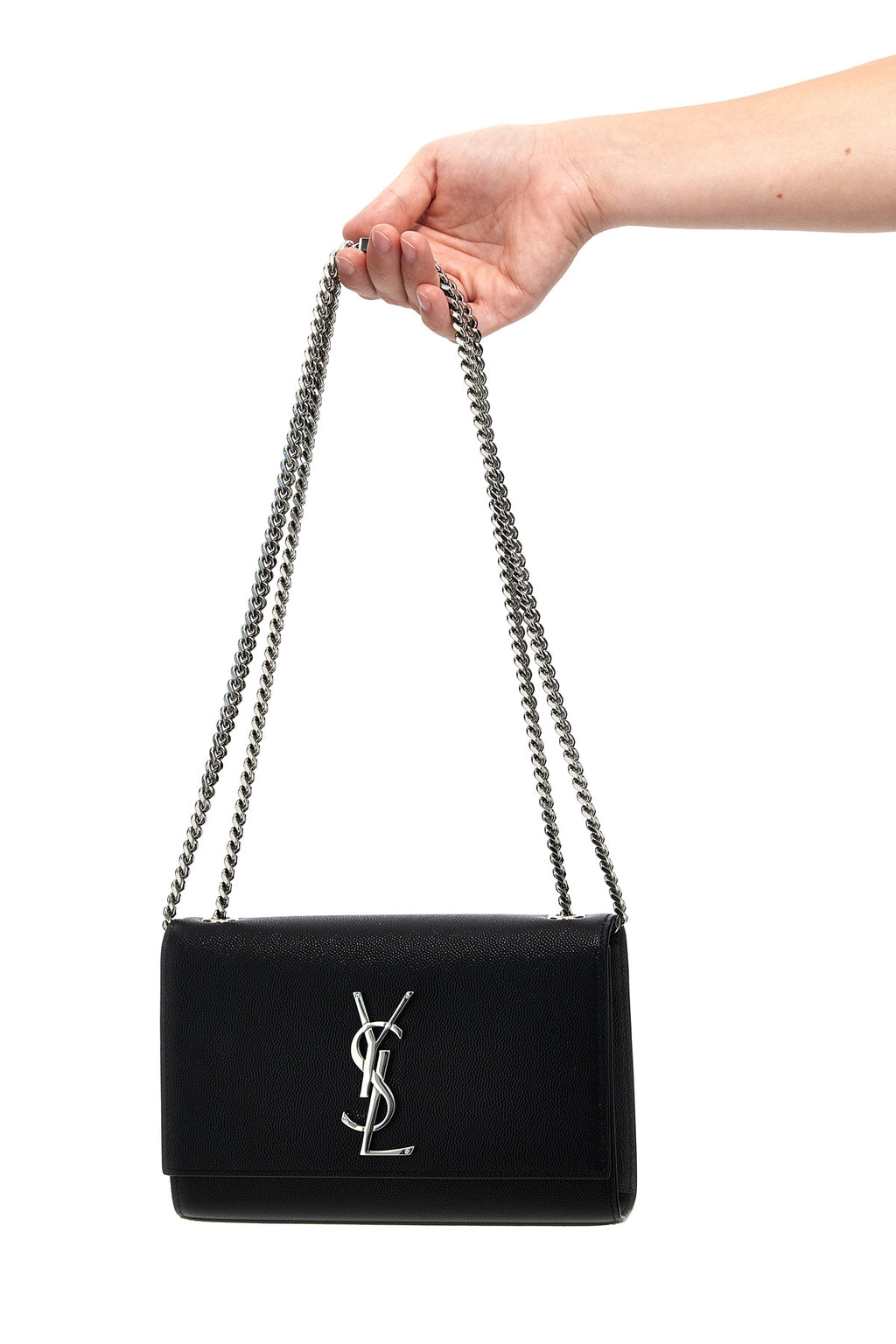 SAINT LAURENT 'Kate Small' crossbody bag For Women 100% calf leather (bos taurus)