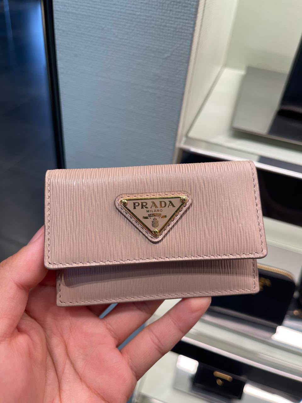 Saffiano Leather Key Case