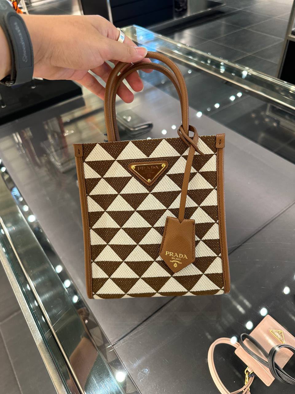 Symbole Small Fabric Handbag
