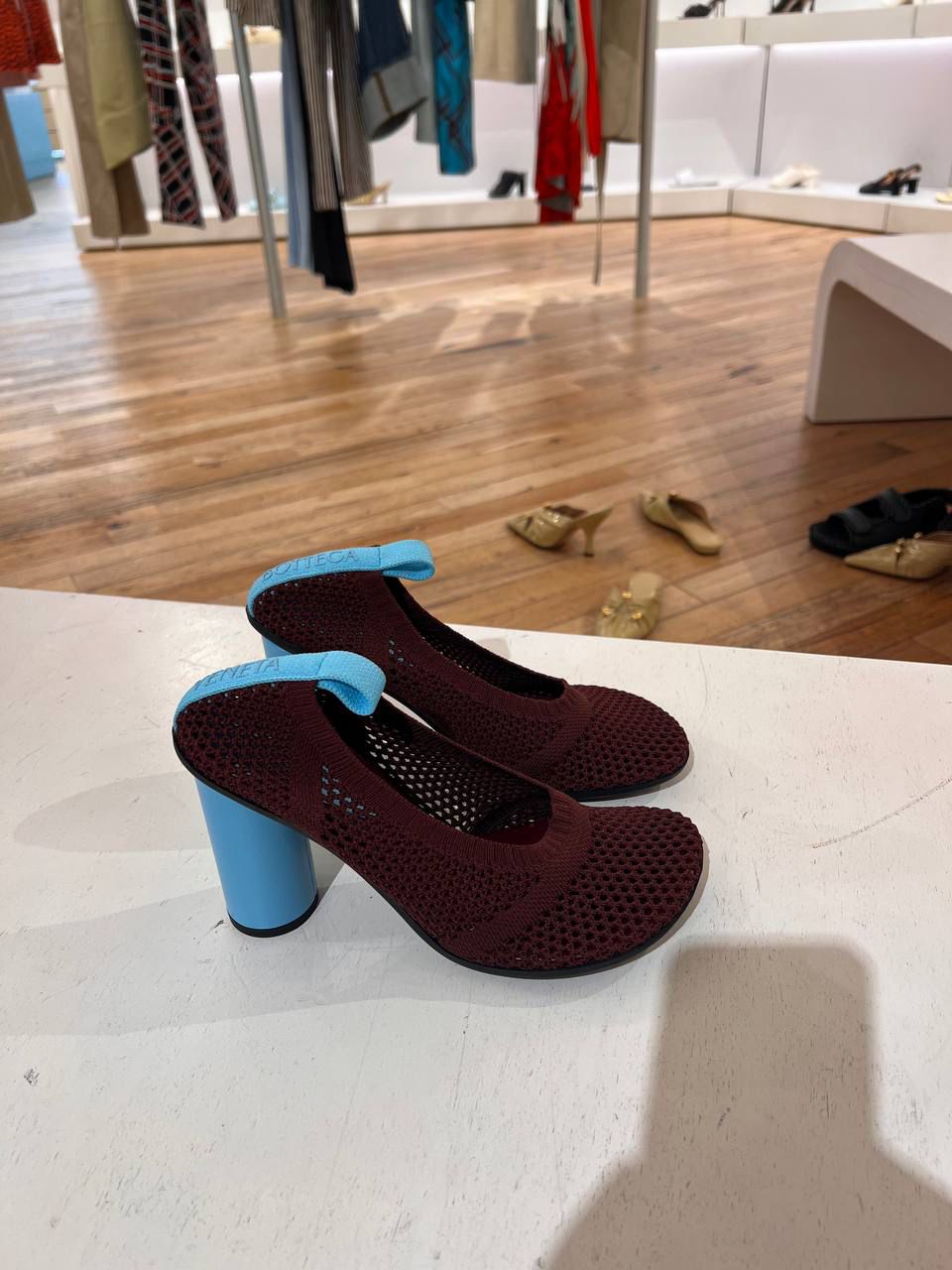 Bottega Veneta Stretch Knit Pumps