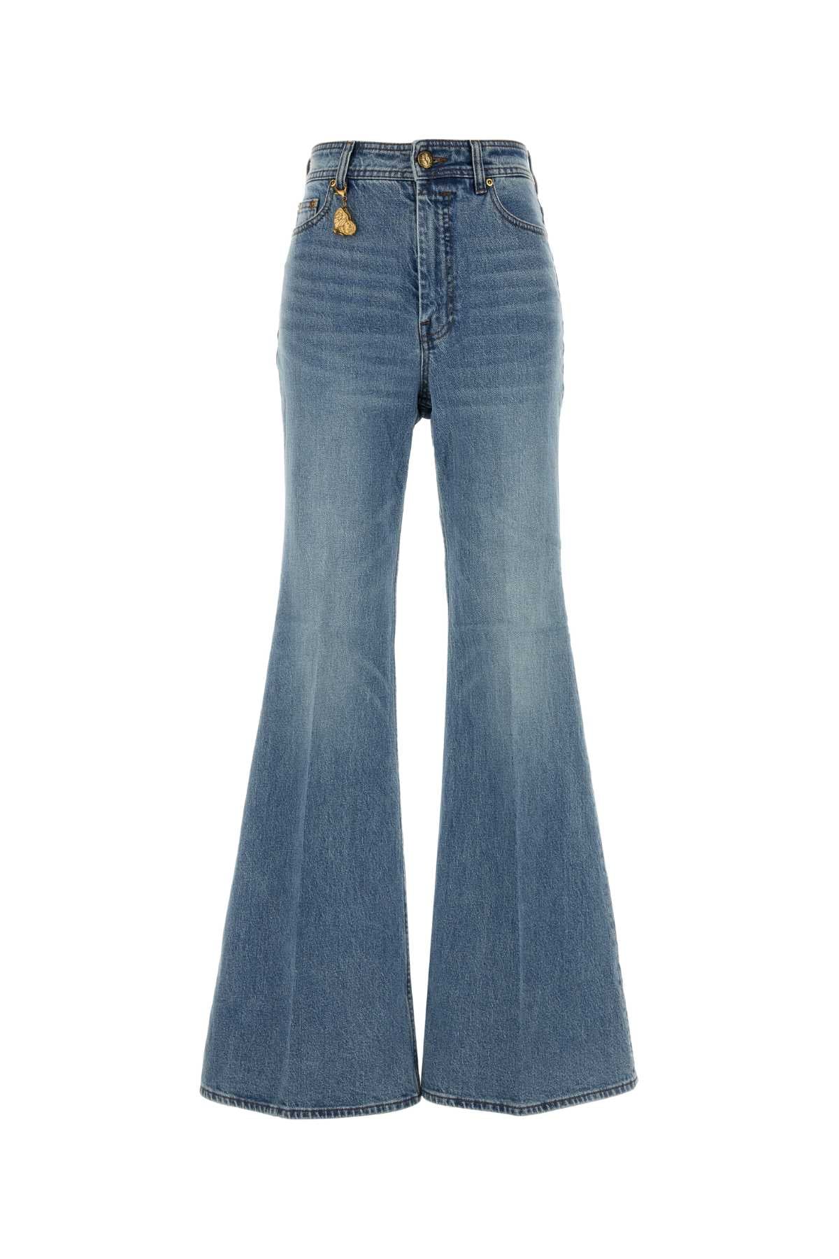 ZIMMERMANN FLARE JEAN For Women Exterior: 99% Cotton 1% Elastane