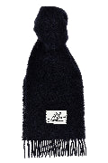 Logo patch scarf