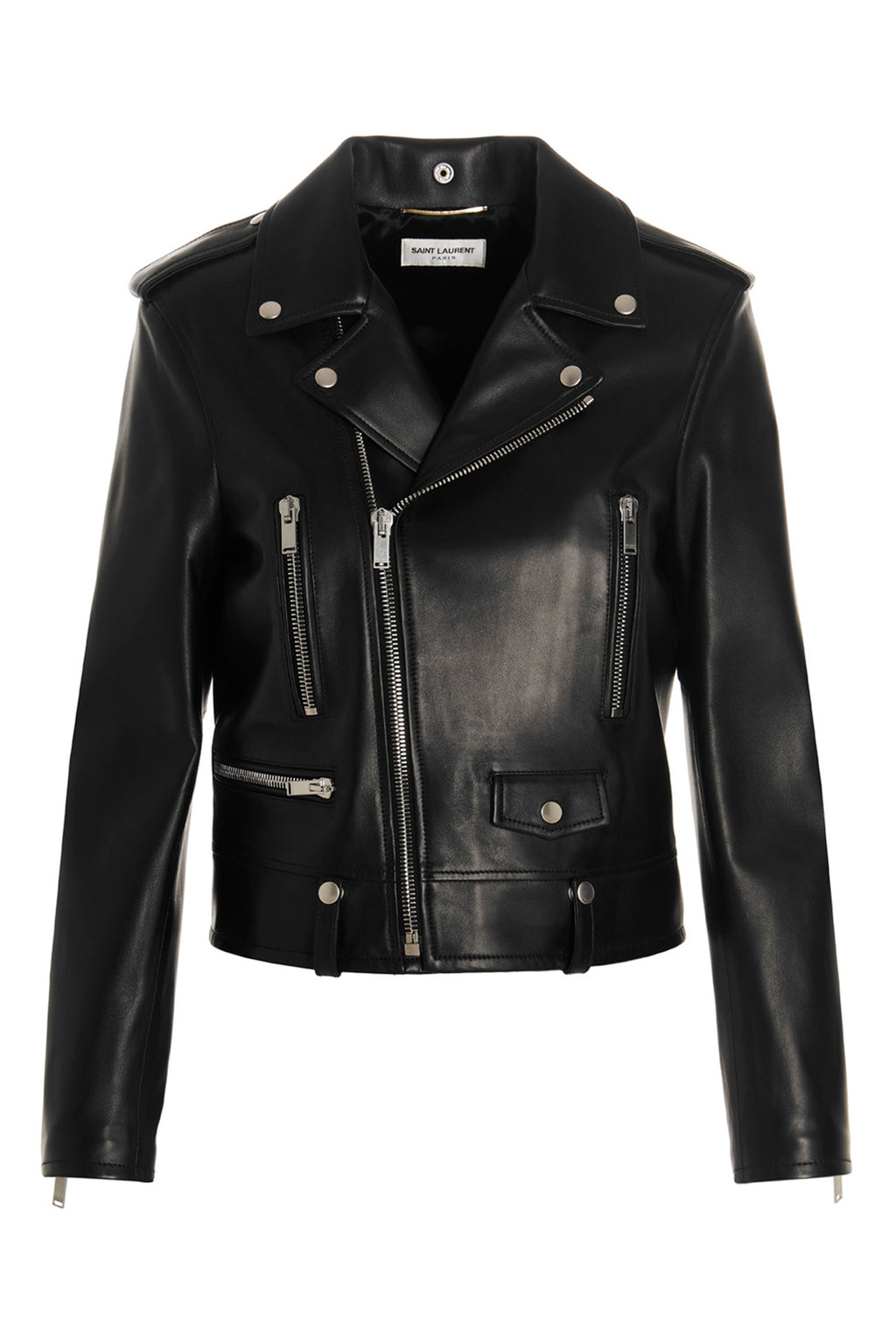 saint laurent 'Motorcycle' biker jacket