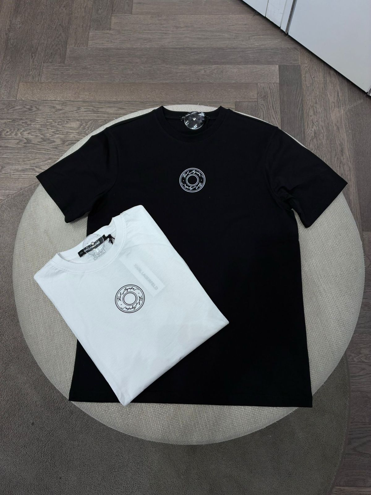 Karl Lagerfeld Circle Logo T-Shirt