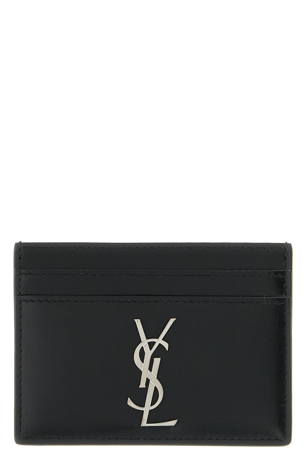 SAINT LAURENT 'Monogramme' card holder For Men 100% calfskin leather