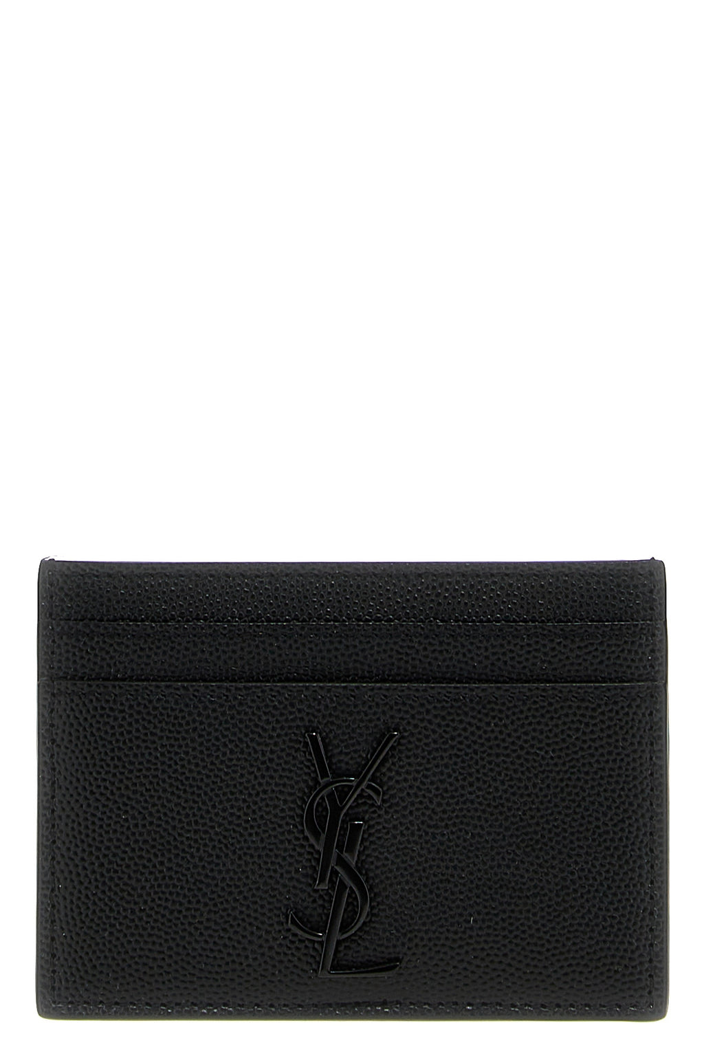 SAINT LAURENT 'Monogramme' cardholder For Men 100% calf leather (bos taurus)