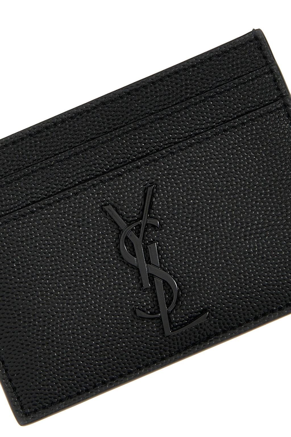 SAINT LAURENT 'Monogramme' cardholder For Men 100% calf leather (bos taurus)
