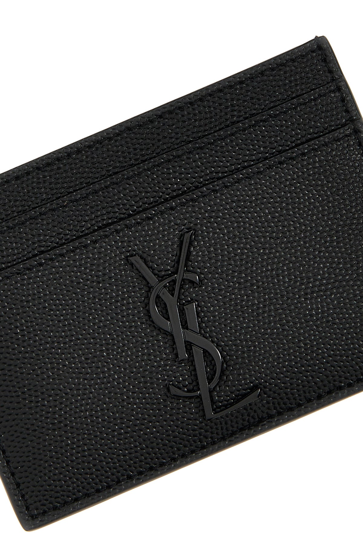 SAINT LAURENT 'Monogramme' cardholder For Men 100% calf leather (bos taurus)
