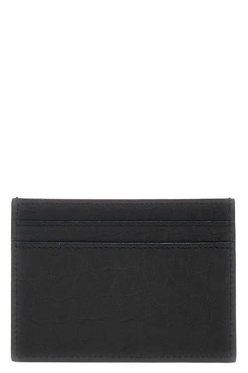 SAINT LAURENT 'Cassandre' card holder For Men 100% sheepSKIN