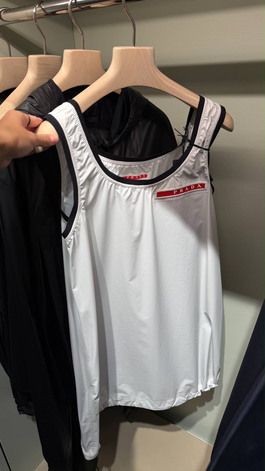 Re-Nylon tank top