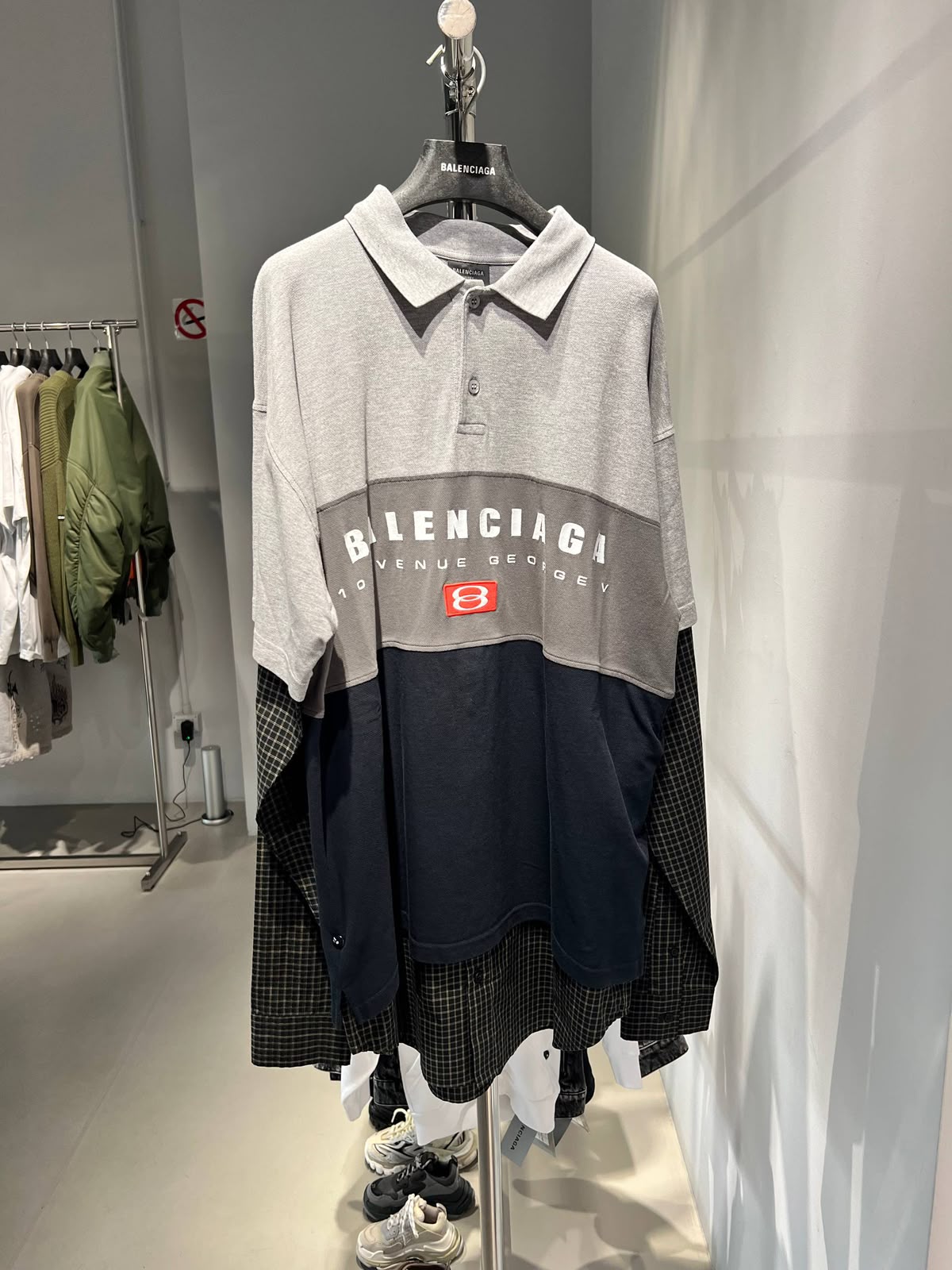 Layered Polo Shirt