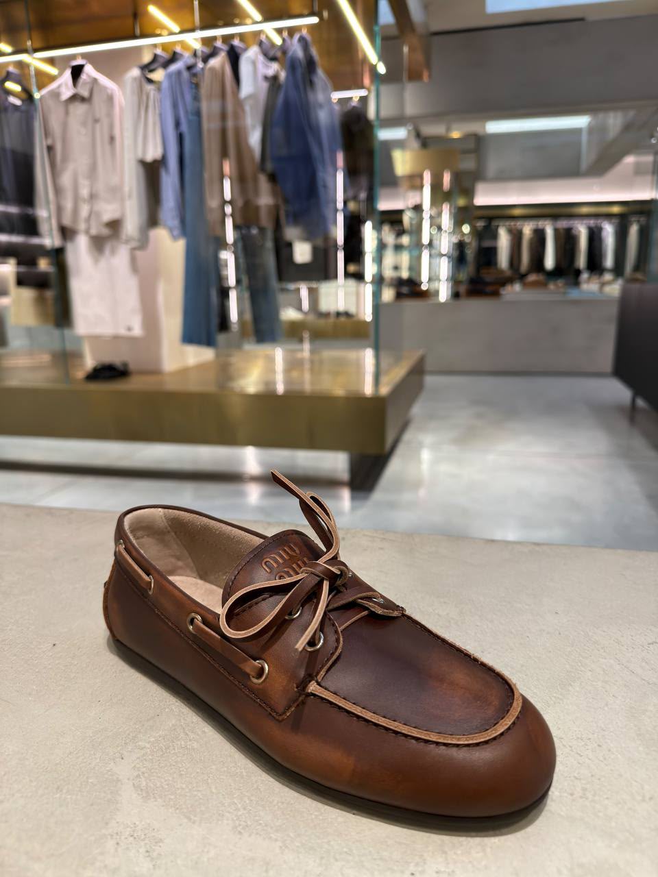 Suede Moccasins with Tassels