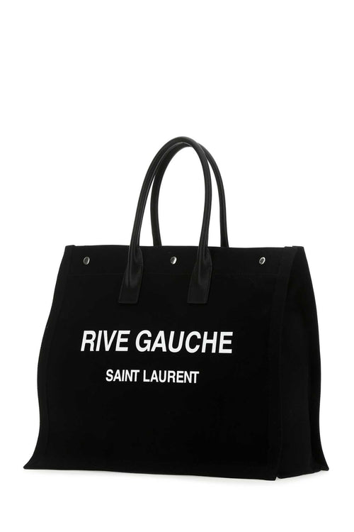 SAINT LAURENT BORSA For Women Exterior: 100% Linen Finishing: Golden metal