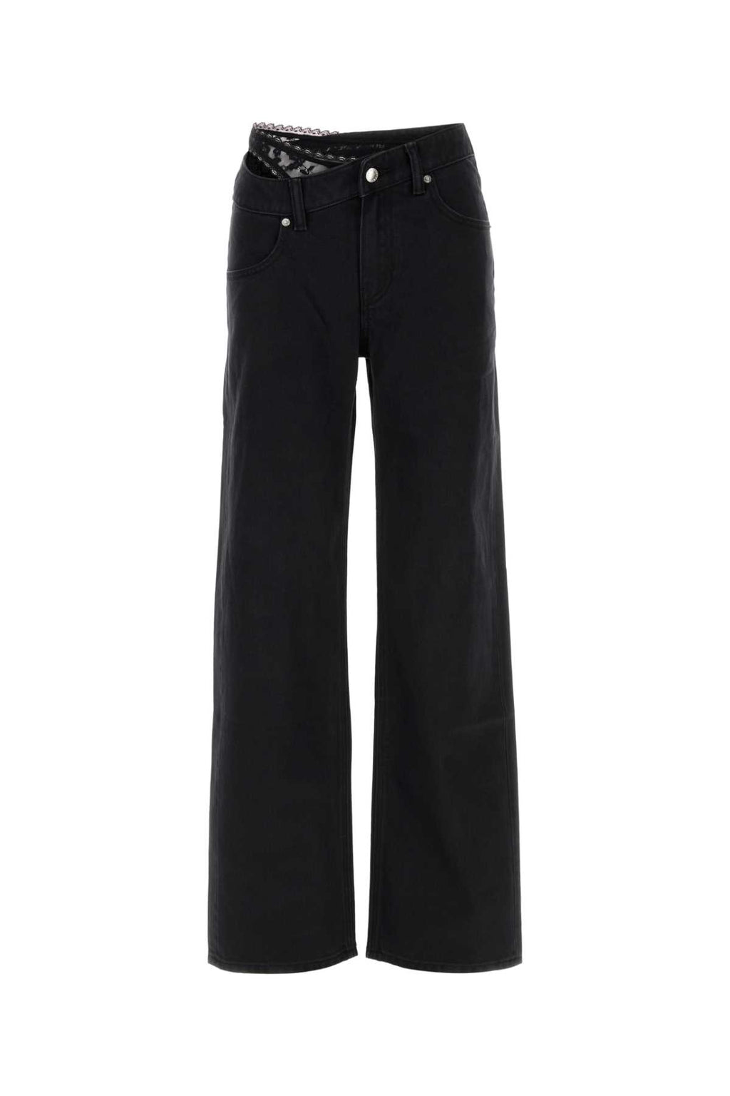 ALEXANDER WANG DIP SIDE JEAN LACE UNDIE For Women Exterior: 100% Cotton