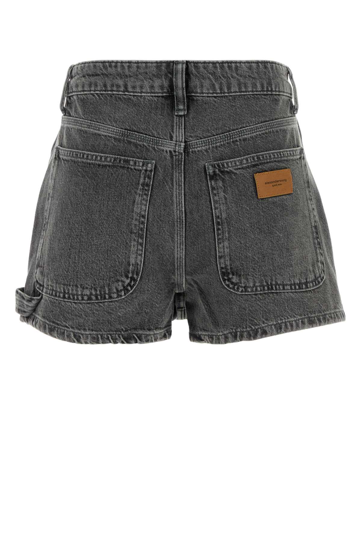 ALEXANDER WANG HIGH RISE CARPENTER SKORT For Women Exterior: 100% Cotton