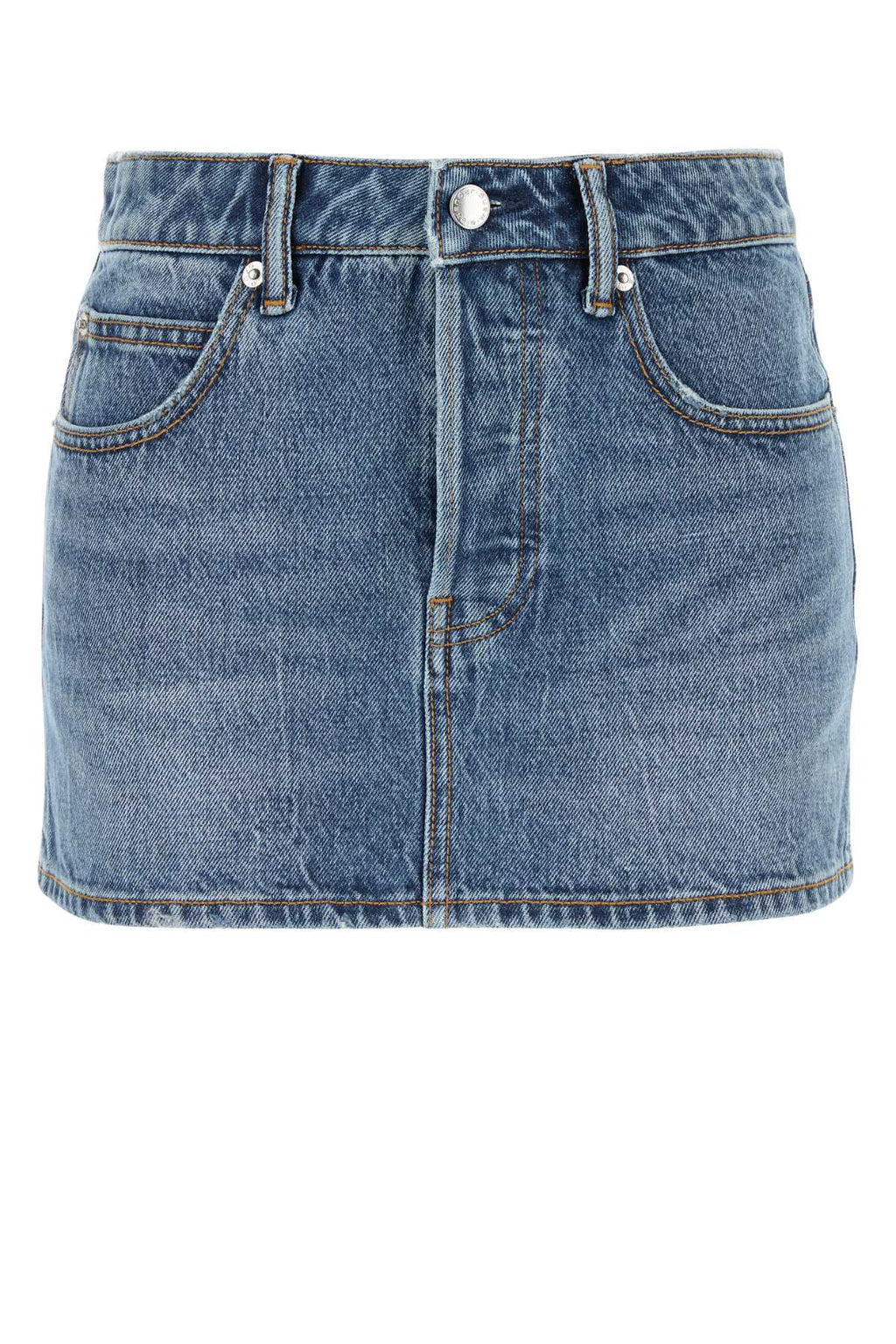 ALEXANDER WANG MINI SKIRT PRESTYLE HOTFIX MESH UNDIE For Women Exterior: 100% Cotton