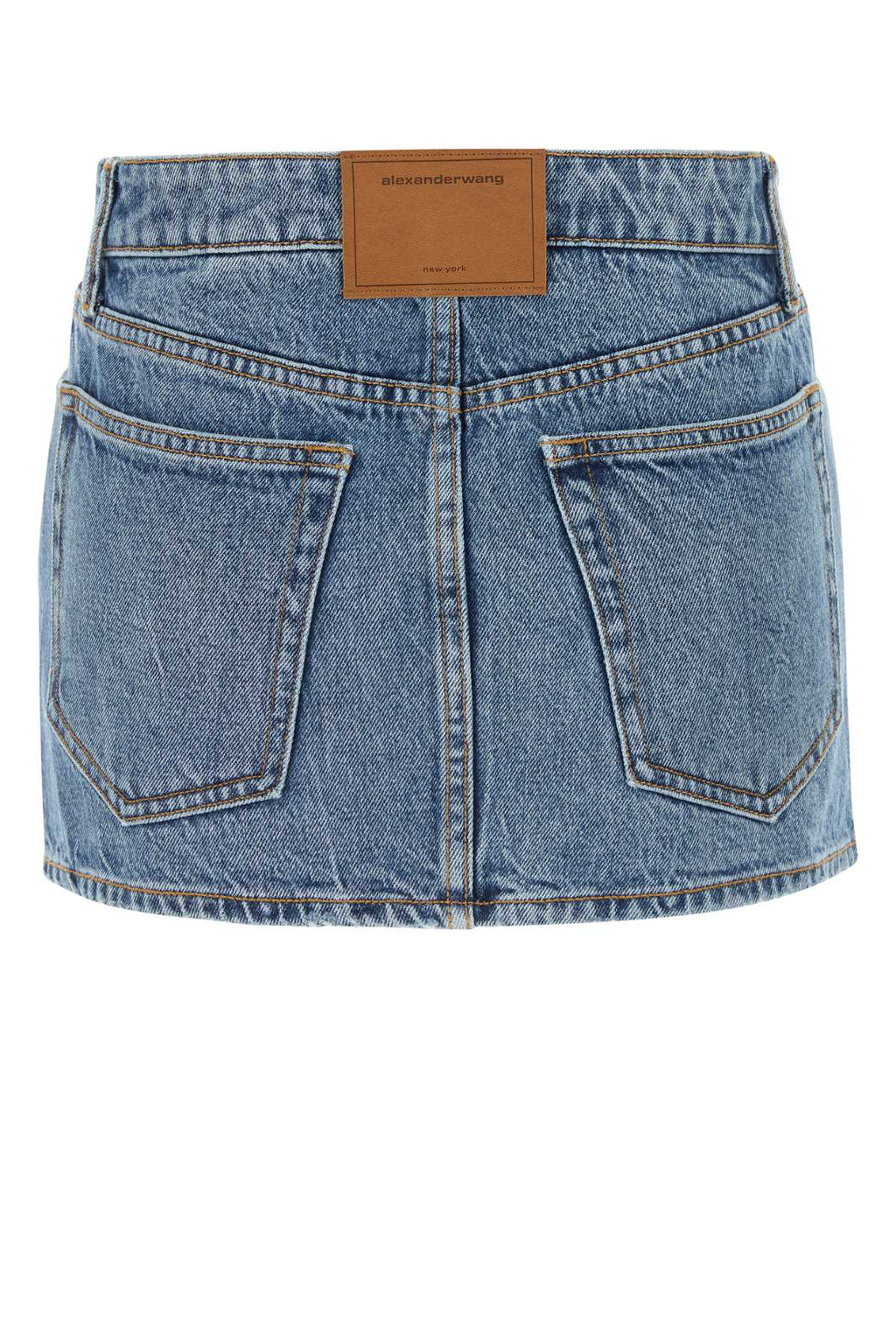 ALEXANDER WANG MINI SKIRT PRESTYLE HOTFIX MESH UNDIE For Women Exterior: 100% Cotton