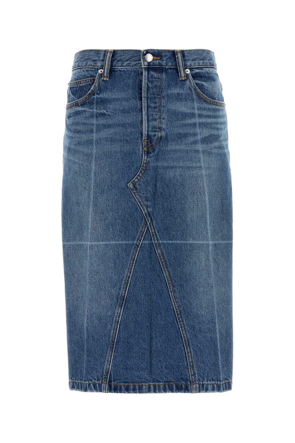 ALEXANDER WANG STRAIGHT SKIRT W For Women Exterior: 100% Cotton