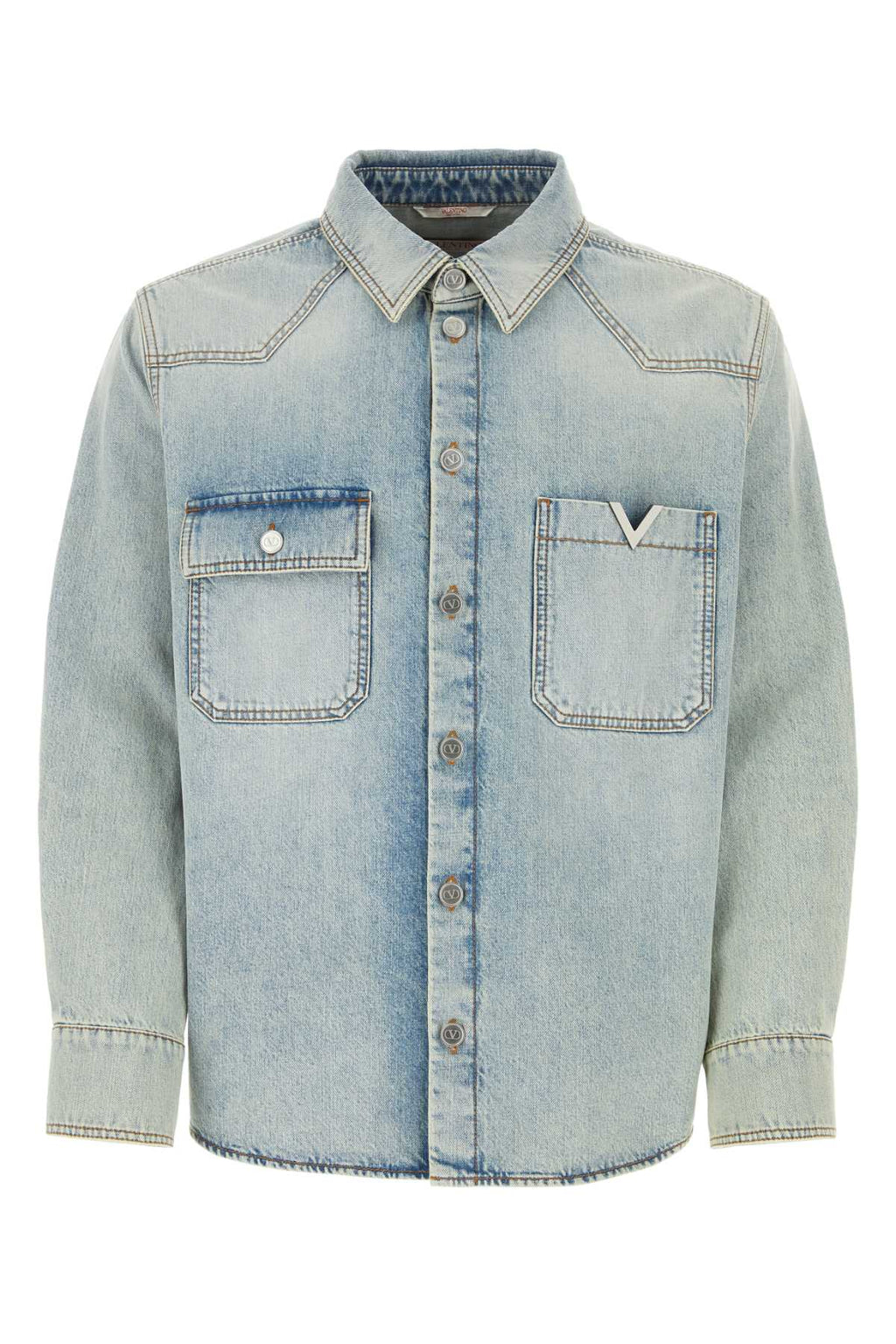 VALENTINO GARAVANI CAMICIA For Men Exterior: 100% Cotton