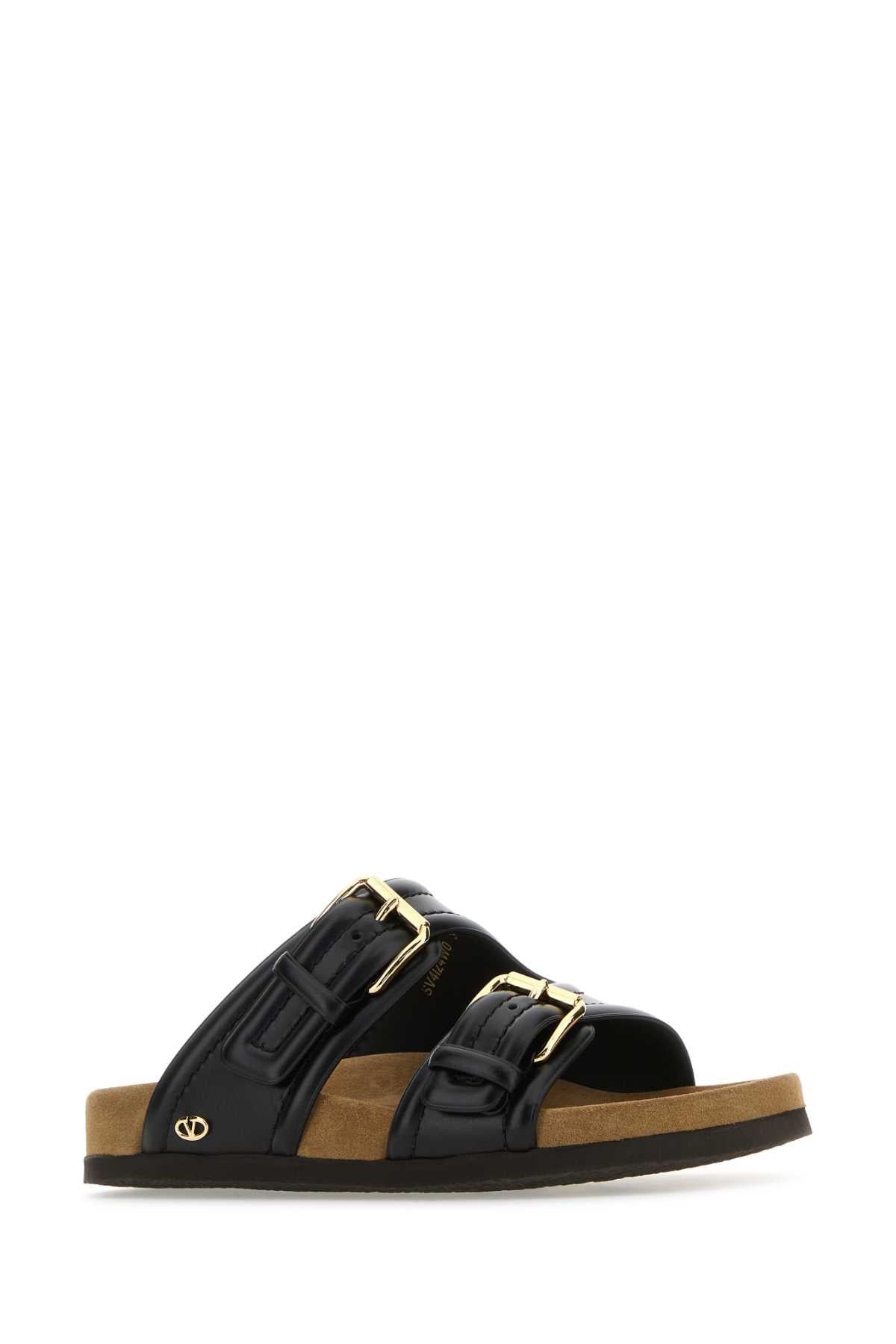 VALENTINO GARAVANI SLIPPERS For Women Exterior: 100% Calf Interior: 100% Leather Sole: Rubber