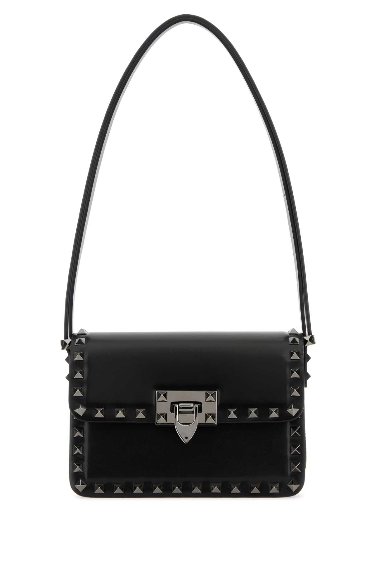 VALENTINO GARAVANI BORSA For Women Exterior: 100% Leather Lining: 100% Leather Finishing: Ruthenium