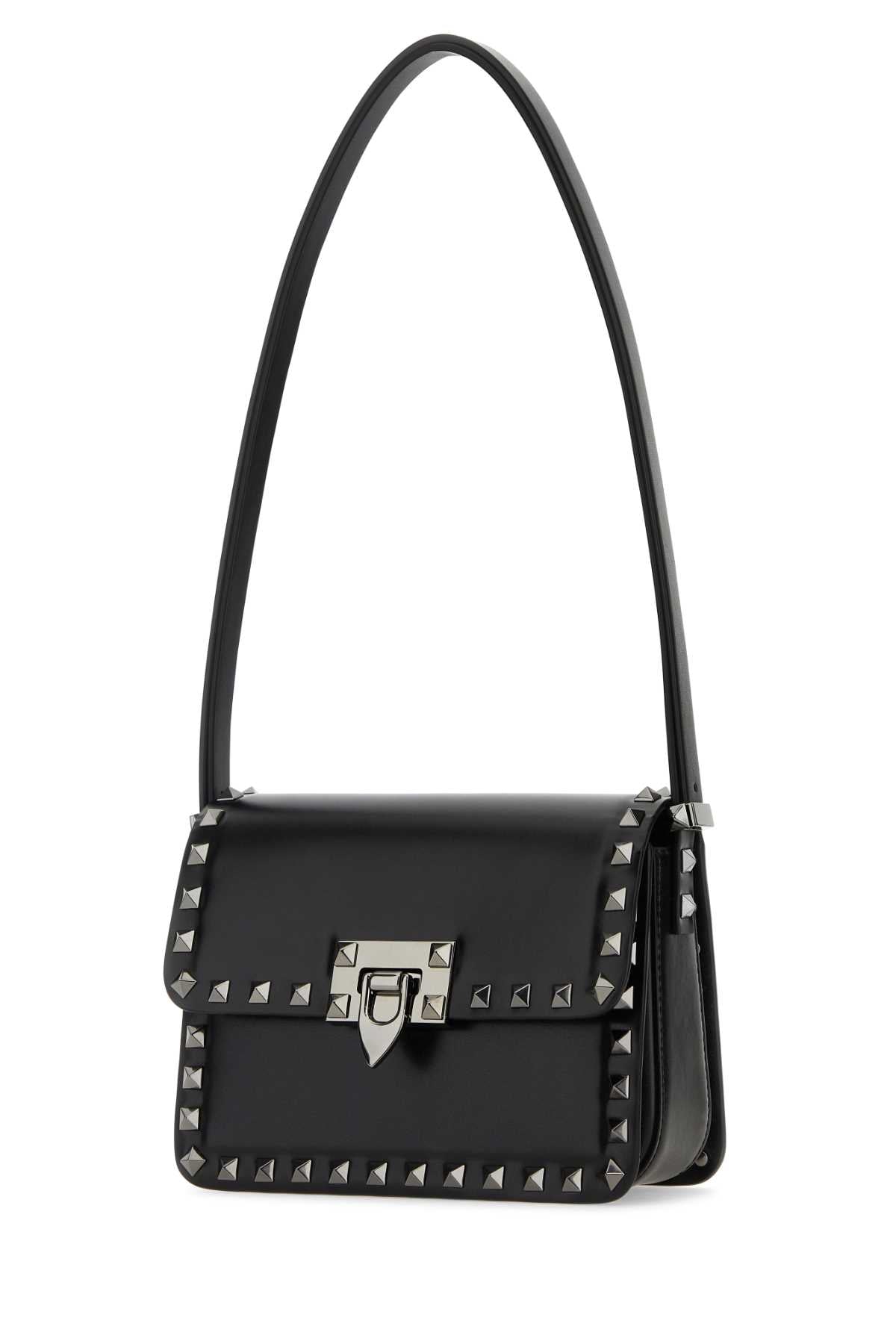 VALENTINO GARAVANI BORSA For Women Exterior: 100% Leather Lining: 100% Leather Finishing: Ruthenium