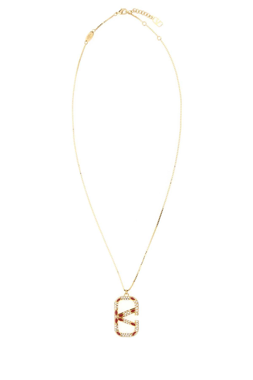 VALENTINO GARAVANI COLLANA For Women Exterior: 100% Metal 100% Rhinestones Finishing color: Gold